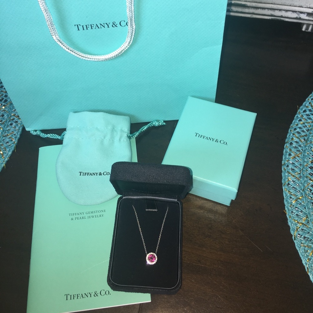 Tiffany Soleste® Ruby and Platinum Pendant